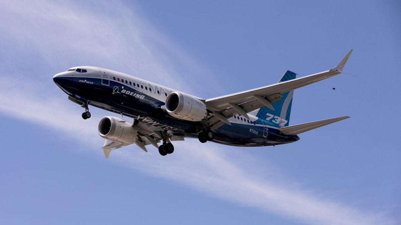 Boeing 737 MAX airplane. Credit: Reuters File Photo