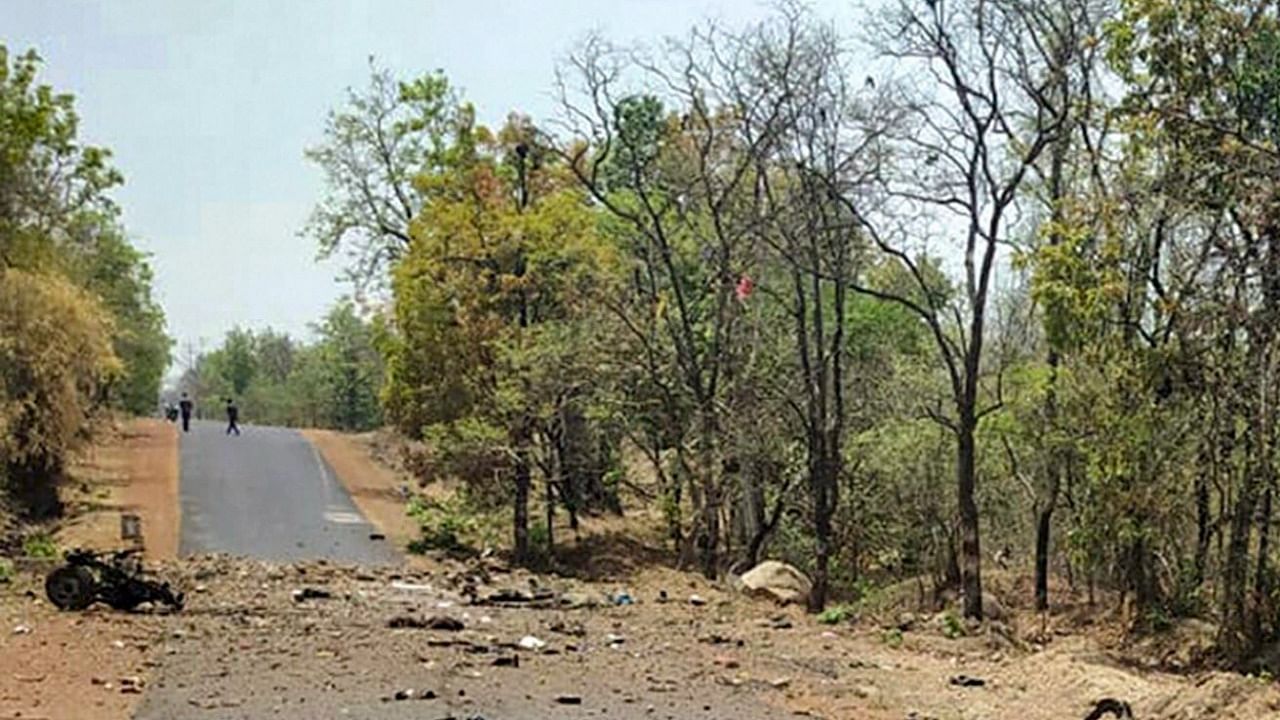 The massive gunfight involved a dalam of the CPI (Maoist) and the C-60 unit of the Anti-Naxalite Operations of Maharashtra Police and units of the Central Reserve Police Force. Credit: PTI File Photo