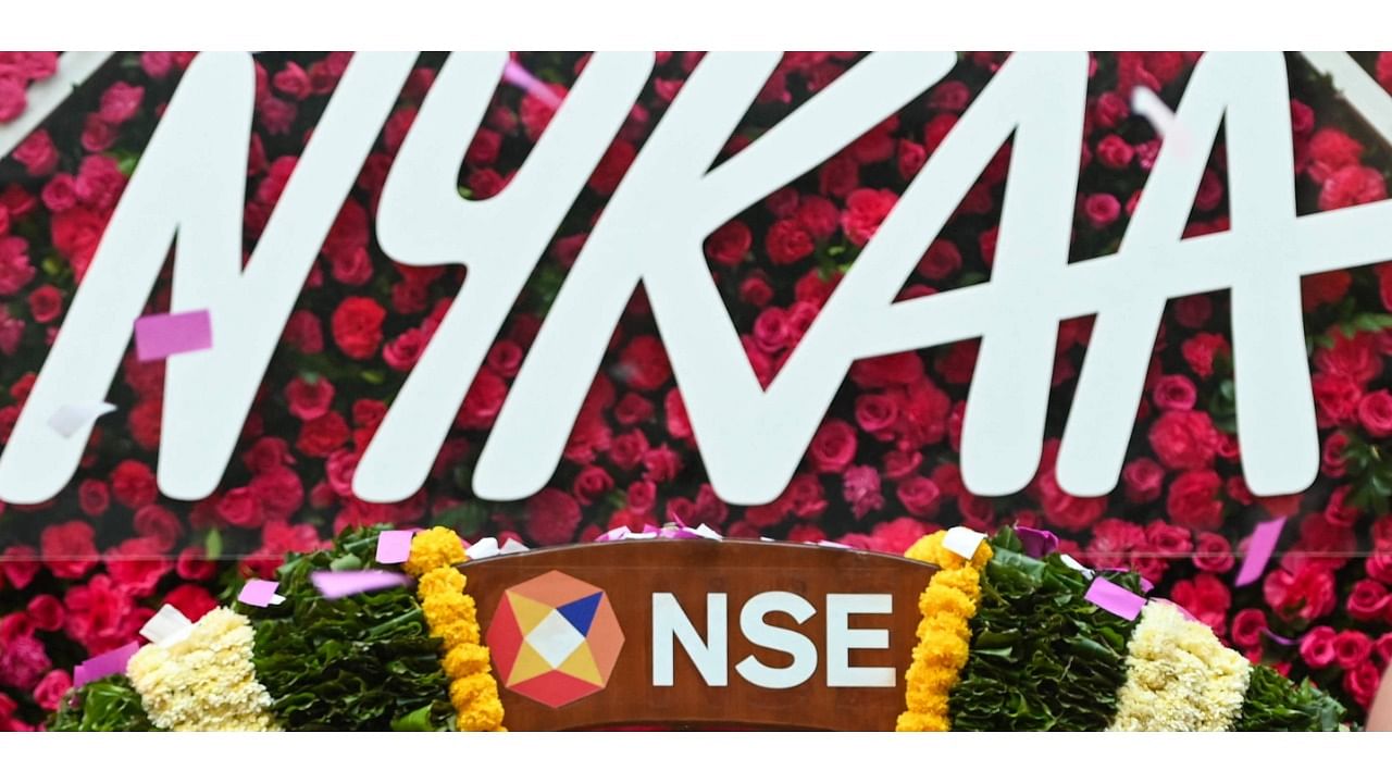 Falguni Nayar-led FSN E-Commerce Ventures Ltd is popularly known by the brand name Nykaa. Credit: AFP File Photo