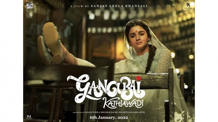 The official poster of 'Gangubai' Kathiawadi'. Credit: PR Handout