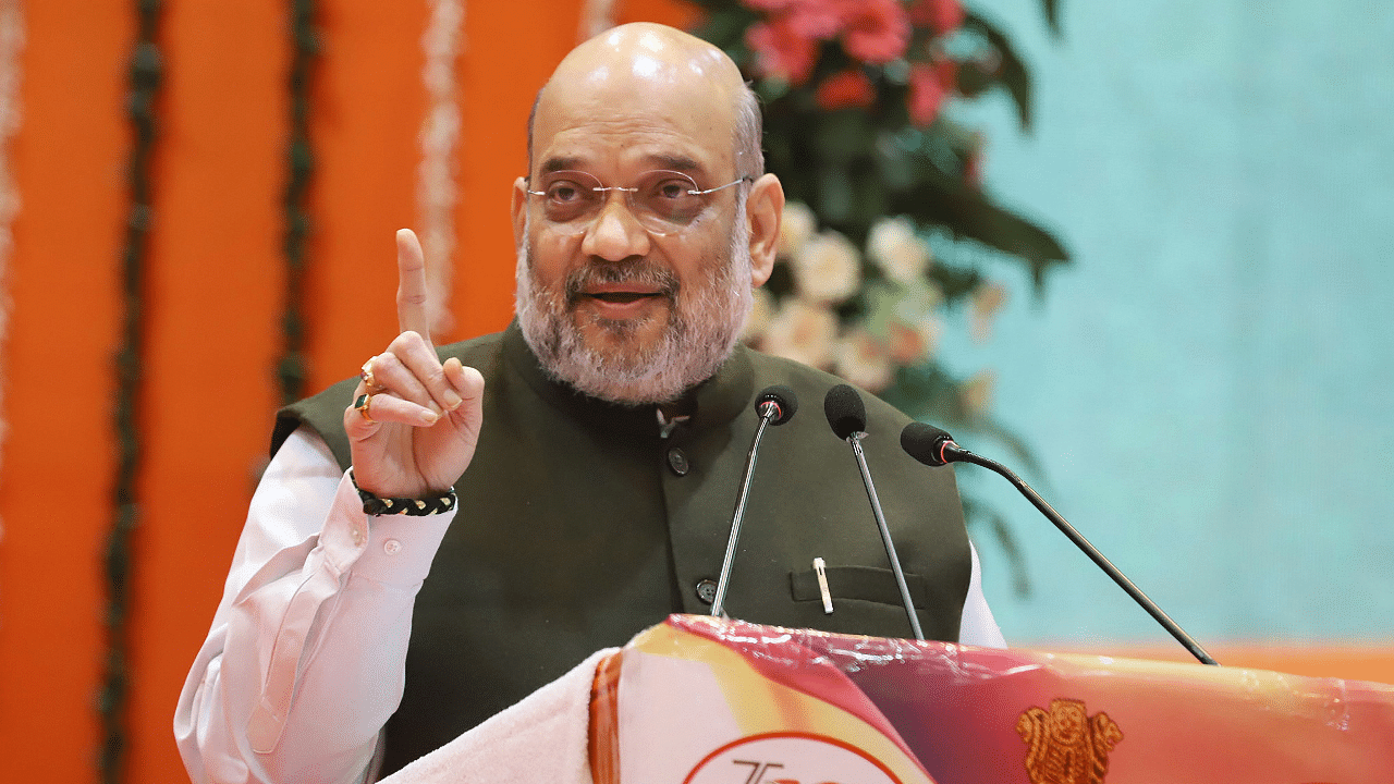 Union Home and Cooperation Minister Amit Shah.  Credit: PTI Photo