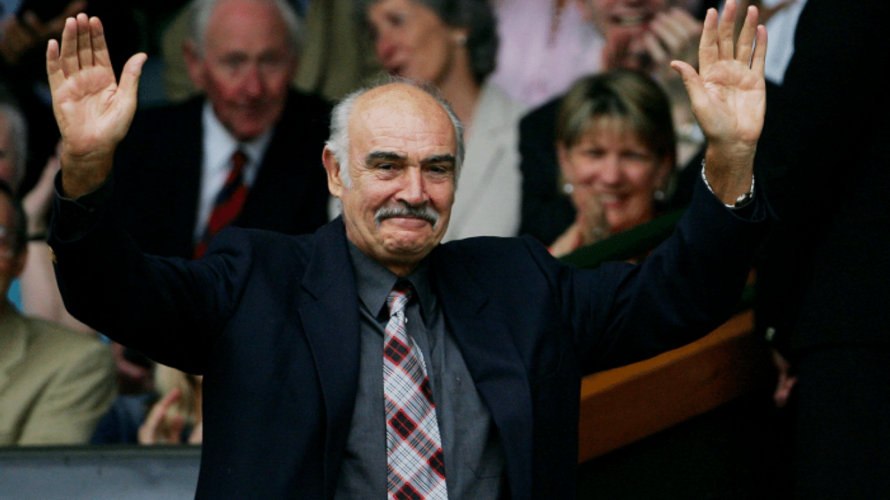 The late Sean Connery. Credit: AFP Photo