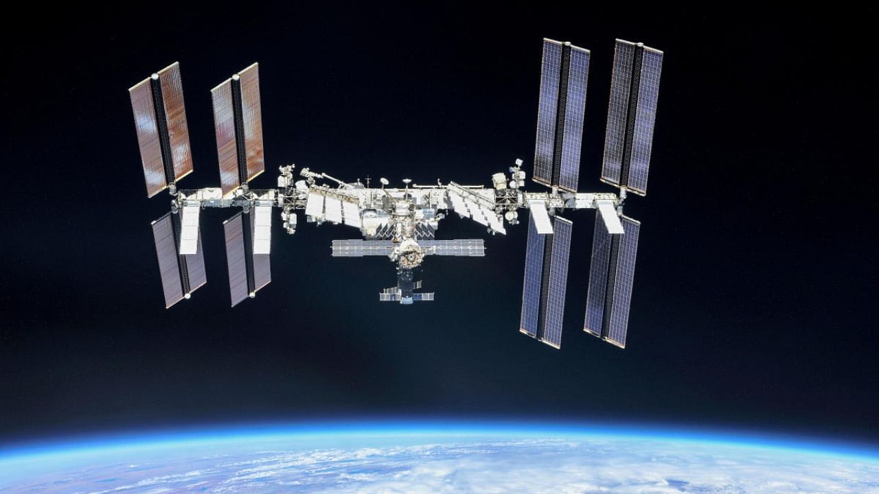 File Photo of International Space Station (ISS). Credit: Reuters Photo