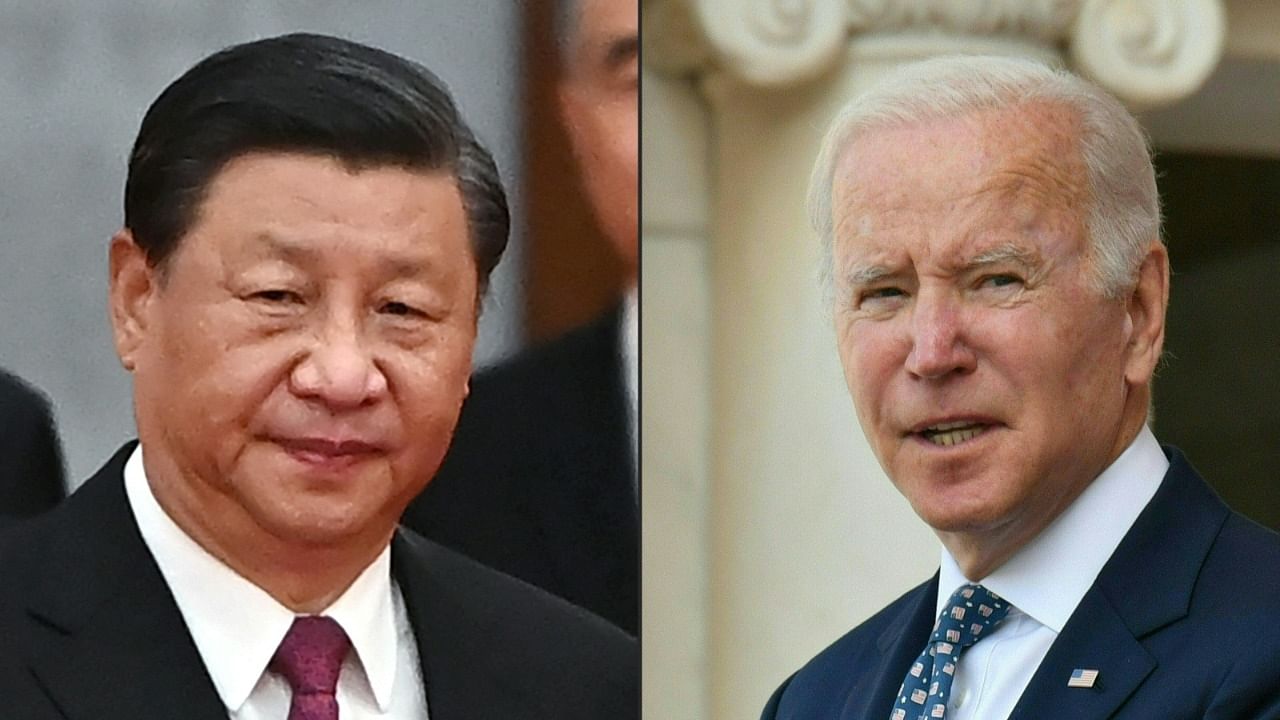 Both Biden’s and Xi’s words indicated a wish to improve the relationship through more frequent communication. Credit: AFP Photo