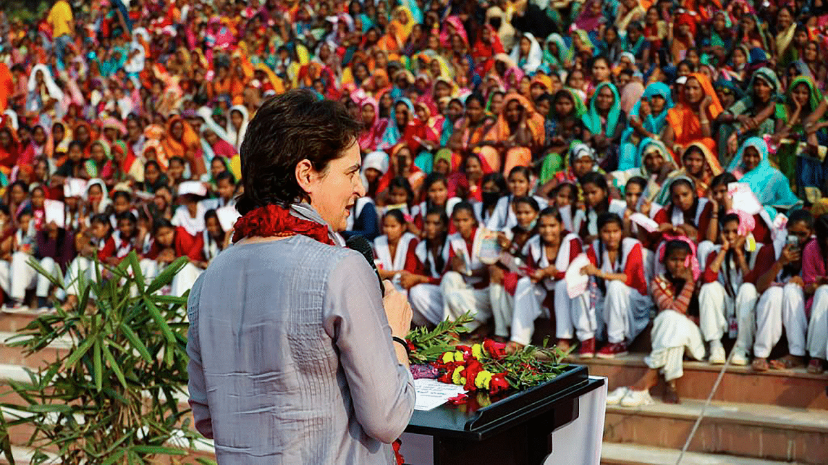 Congress General Secretary Priyanka Gandhi. Credit: PTI Photo