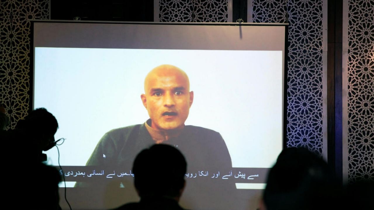Kulbhushan Jadhav, a 51-year-old retired Indian Navy officer, was sentenced to death by a Pakistani military court on charges of espionage and terrorism in April 2017. Credit: Reuters File Photo