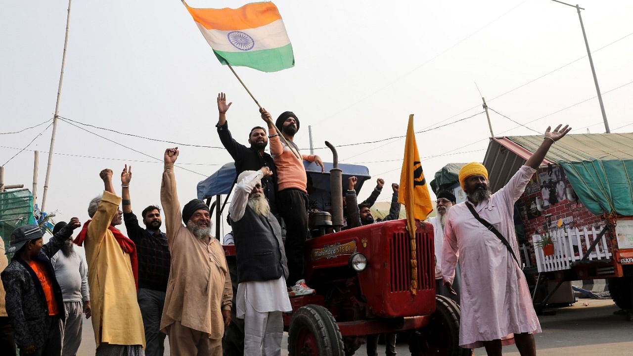 In a major move, Prime Minister Narendra Modi in his address to the nation on Friday morning announced repealing of the three central farm laws. Credit: Reuters Photo