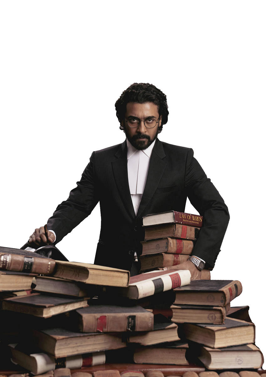 In 'Jai Bhim', Suriya plays K Chandru, the advocate who fought for downtrodden people.