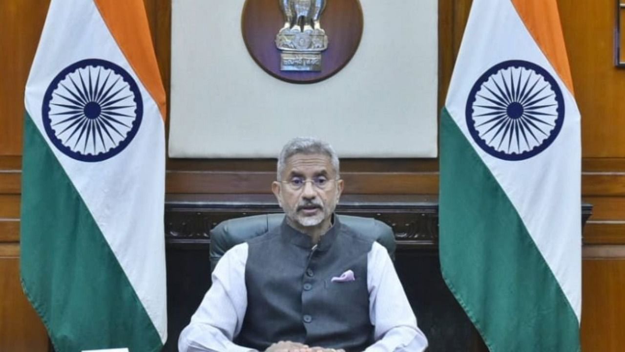 External Affairs Minister Jaishankar. Credit: PTI Photo