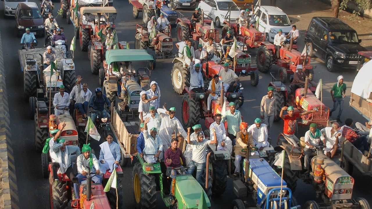 RSS affiliated Bhartiya Kisan Sangh (BKS) was one of the organisations in favour of the farm laws. Credit: PTI File Photo