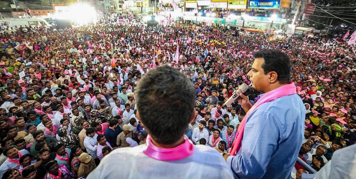 TRS leader KT Rama Rao. Picture credit: PTI