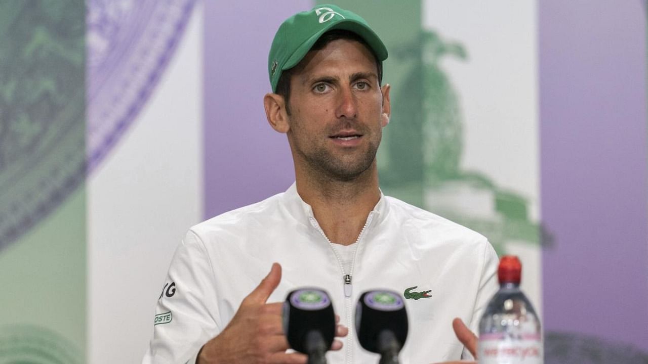 Novak Djokovic. Credit: AP Photo