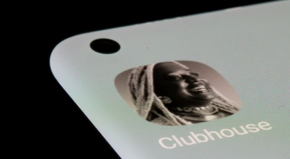 Clubhouse app on an Android smartphone. Credit: REUTERS FILE PHOTO