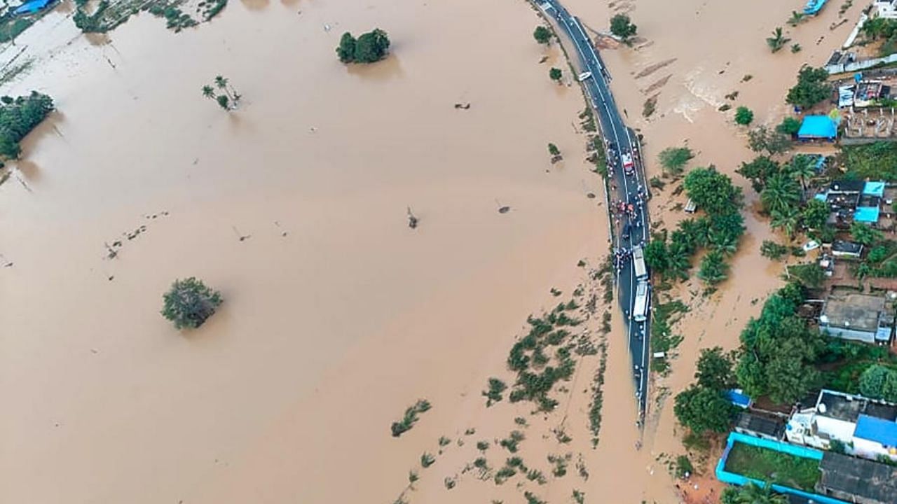 Andhra Pradesh flood. Credit: PTI Photo