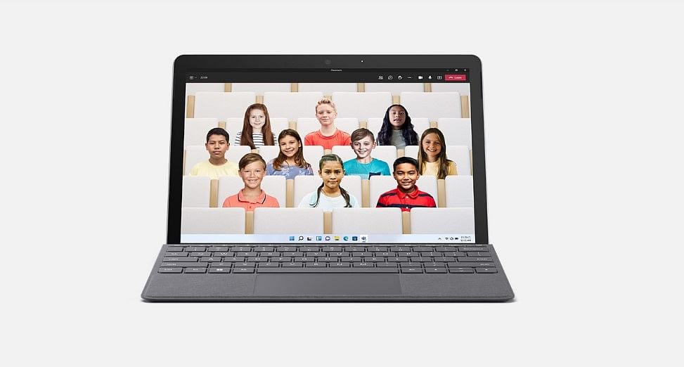 The new Surface Go 3 2-in-1 laptop. Credit: Microsoft