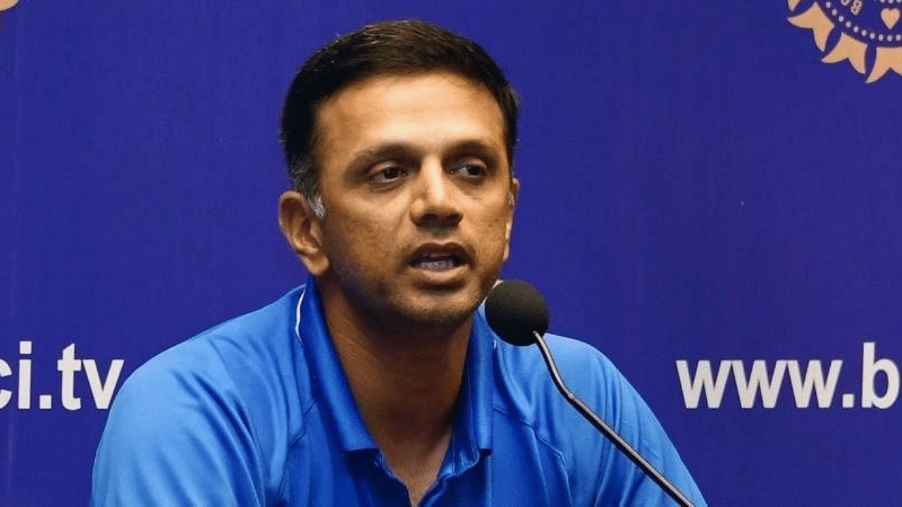 Team India head coach Rahul Dravid. Credit: IANS Photo