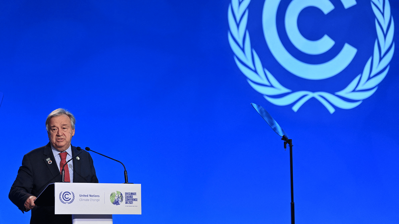 United Nations (UN) Secretary General Antonio Guterres. Credit: AFP Photo