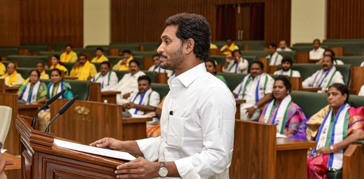 Y S Jaganmohan Reddy. Credit: PTI file photo