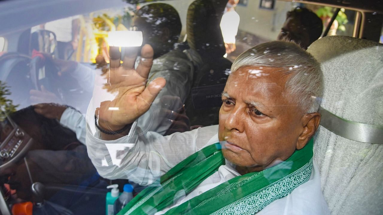  RJD Chief Lalu Prasad Yadav. Credit: PTI File Photo