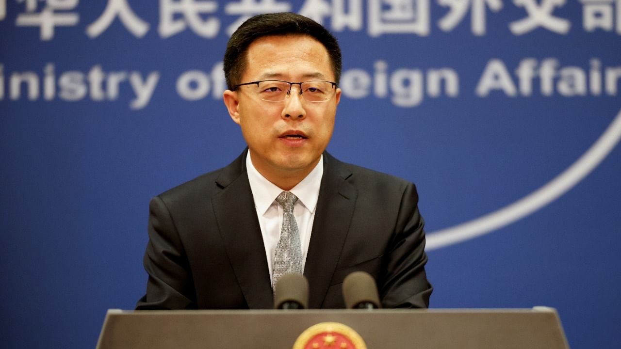 China's foreign ministry spokesperson Zhao Lijian. Credit: Reuters File Photo