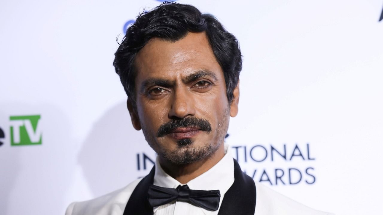 Actor Nawazuddin Siddiqui at the 2021 International Emmy Awards event. Credit: Reuters Photo