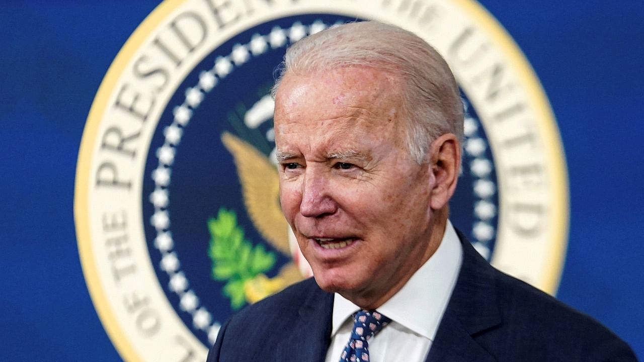 US President Joe Biden. Credit: Reuters File Photo
