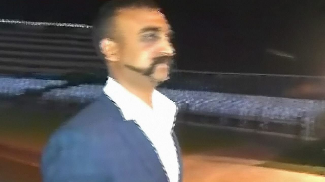 Captured Indian Air Force (IAF) pilot Wing Commander Abhinandan Varthaman released by Pakistan through Wagah border on the Pakistani side, Friday, March 1, 2019. Varthaman, who was captured by Pakistan after his jet went down following a strike by an enemy missile. Credit: TV Grab/PTI File Photo