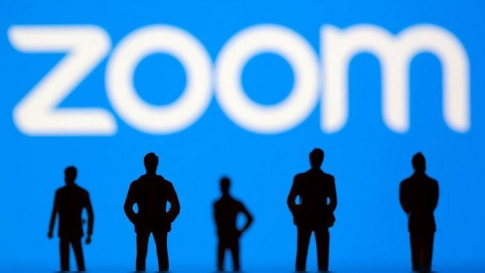 Reuters File Photo-Illustration picture of Zoom logo