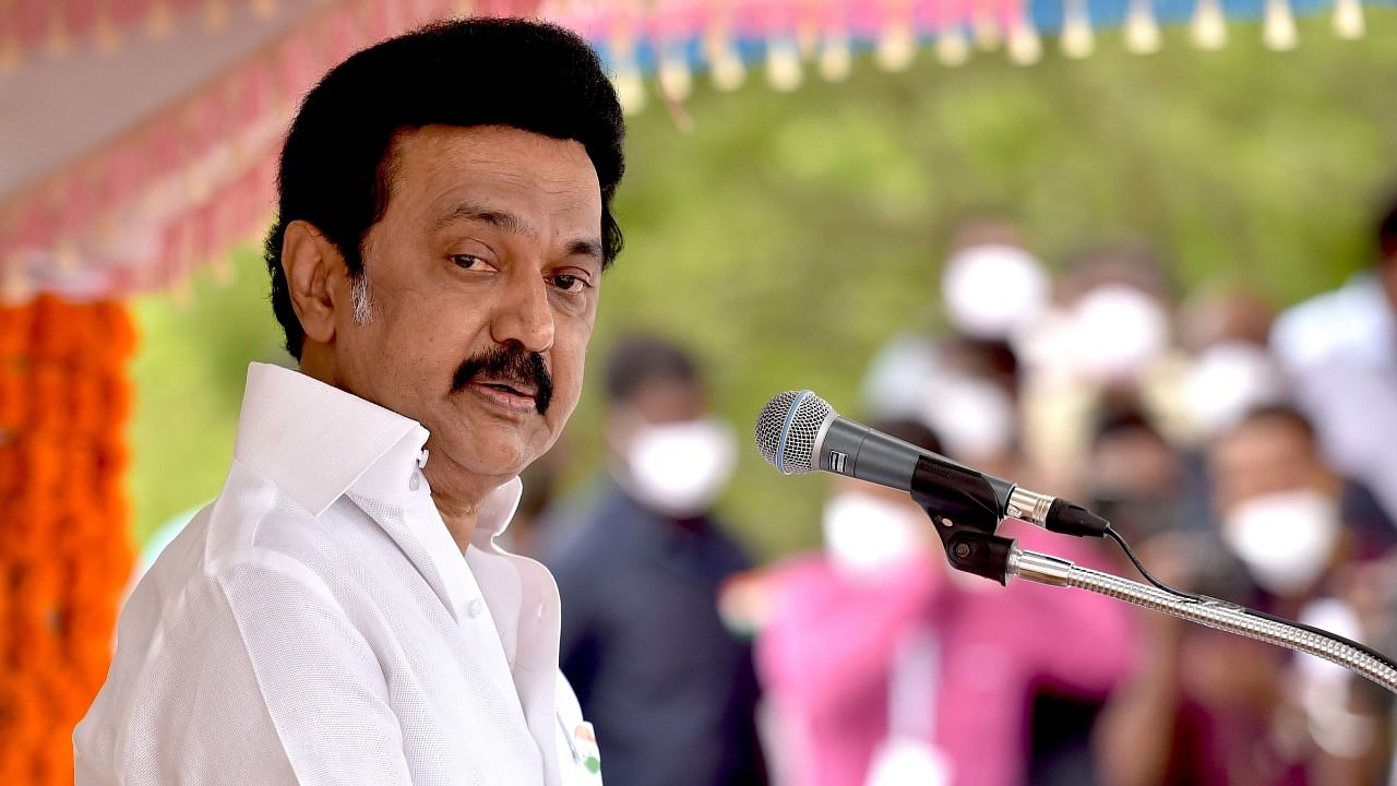 Tamil Nadu Chief Minister M K Stalin. Credit: PTI File Photo