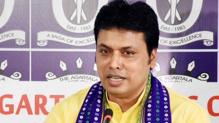 Tripura Chief Minister Biplab Kumar Deb. Credit: PTI File Photo