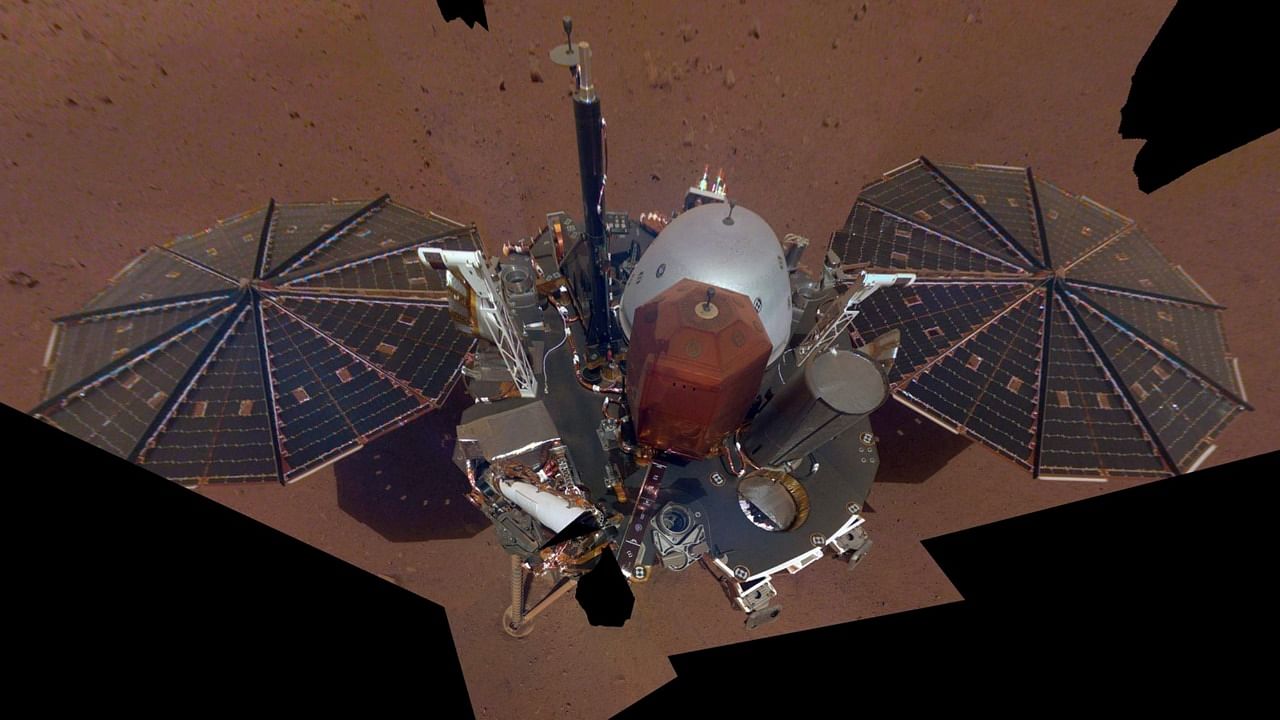 NASA's Mars InSight. Credit: AP File Photo