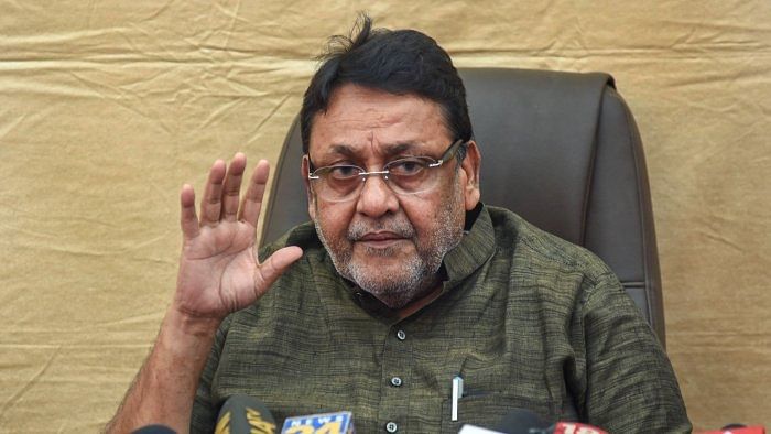 Maharashtra cabinet minister and NCP leader Nawab Malik. Credit: PTI File Photo