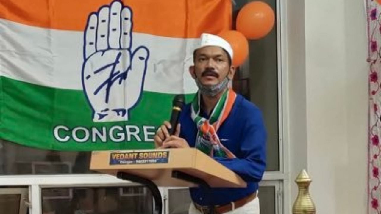 Goa Congress president Girish Chodankar. Credit: Twitter/@girishgoa