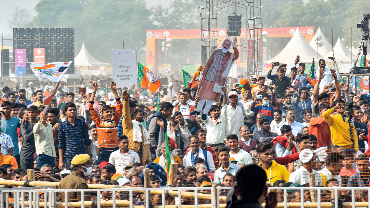 Over 50 villagers detained ahead of PM's Noida airport programme. Credit: PTI Photo