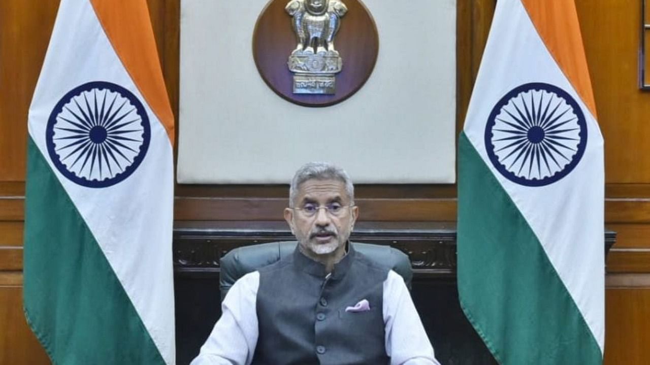 The meeting was chaired by External Affairs Minister Jaishankar. Credit: PTI Photo