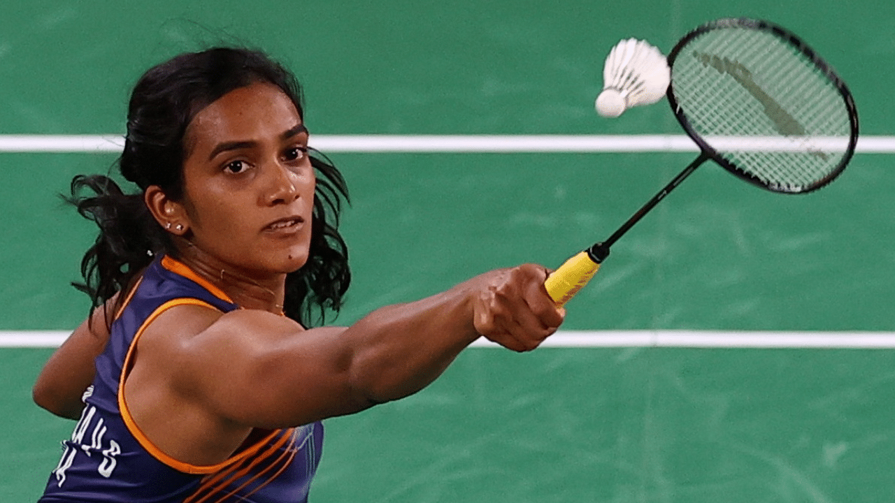 P V Sindhu. Credit: Reuters Photo