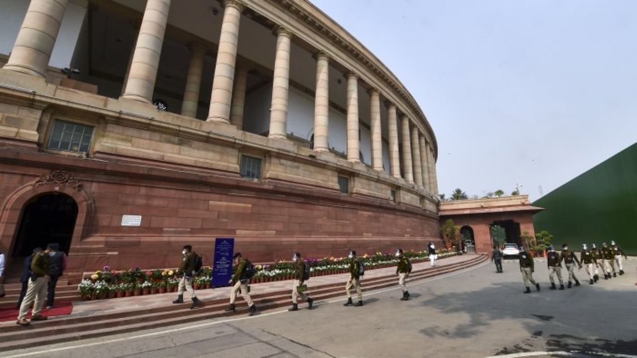 Parliament building. Credit: PTI Photo