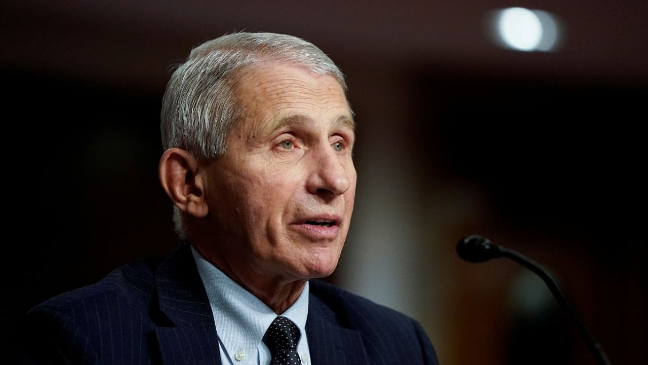 White House Chief Medical Adviser Anthony Fauci. Credit: Reuters File Photo