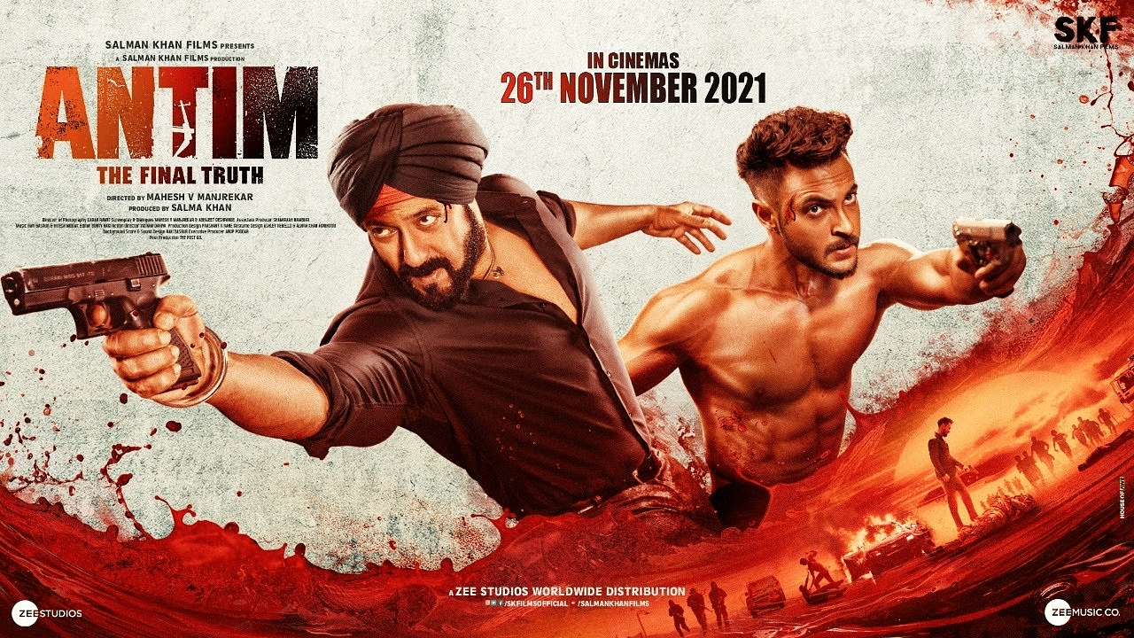 The official poster of 'Antim'. Credit: IMDb