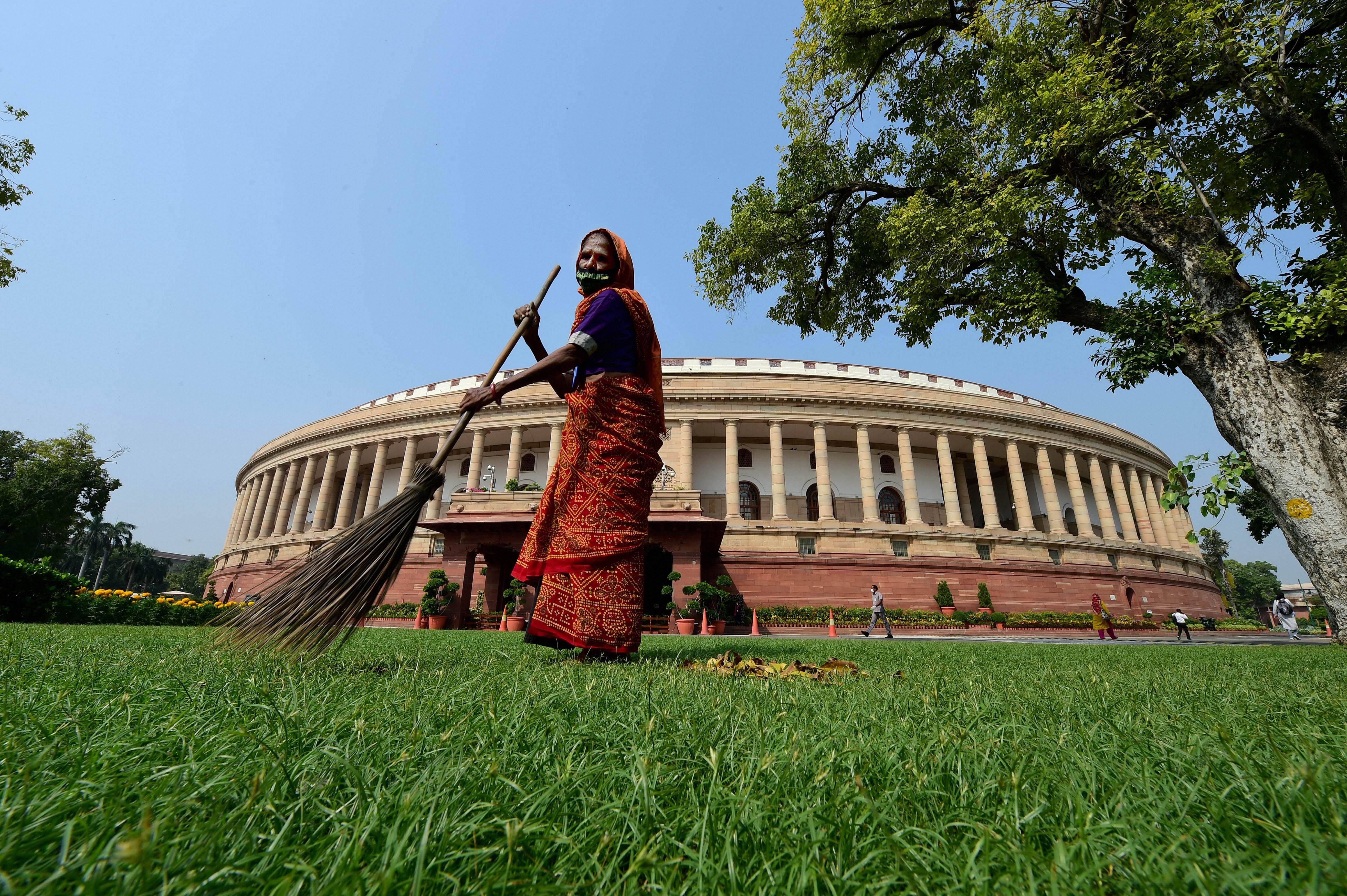 Parliament. Credit: PTI Photo