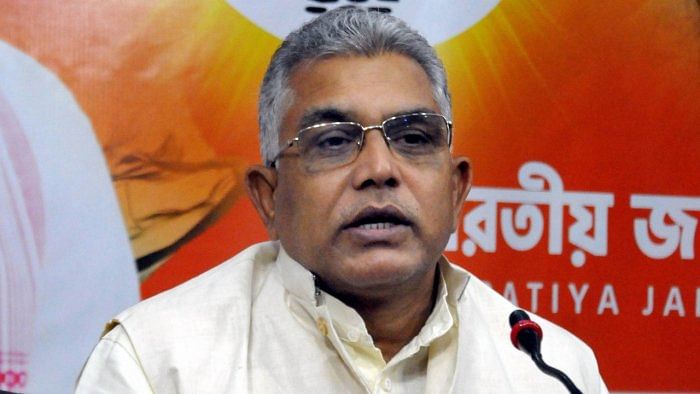 BJP national vice-president Dilip Ghosh. Credit: PTI File Photo