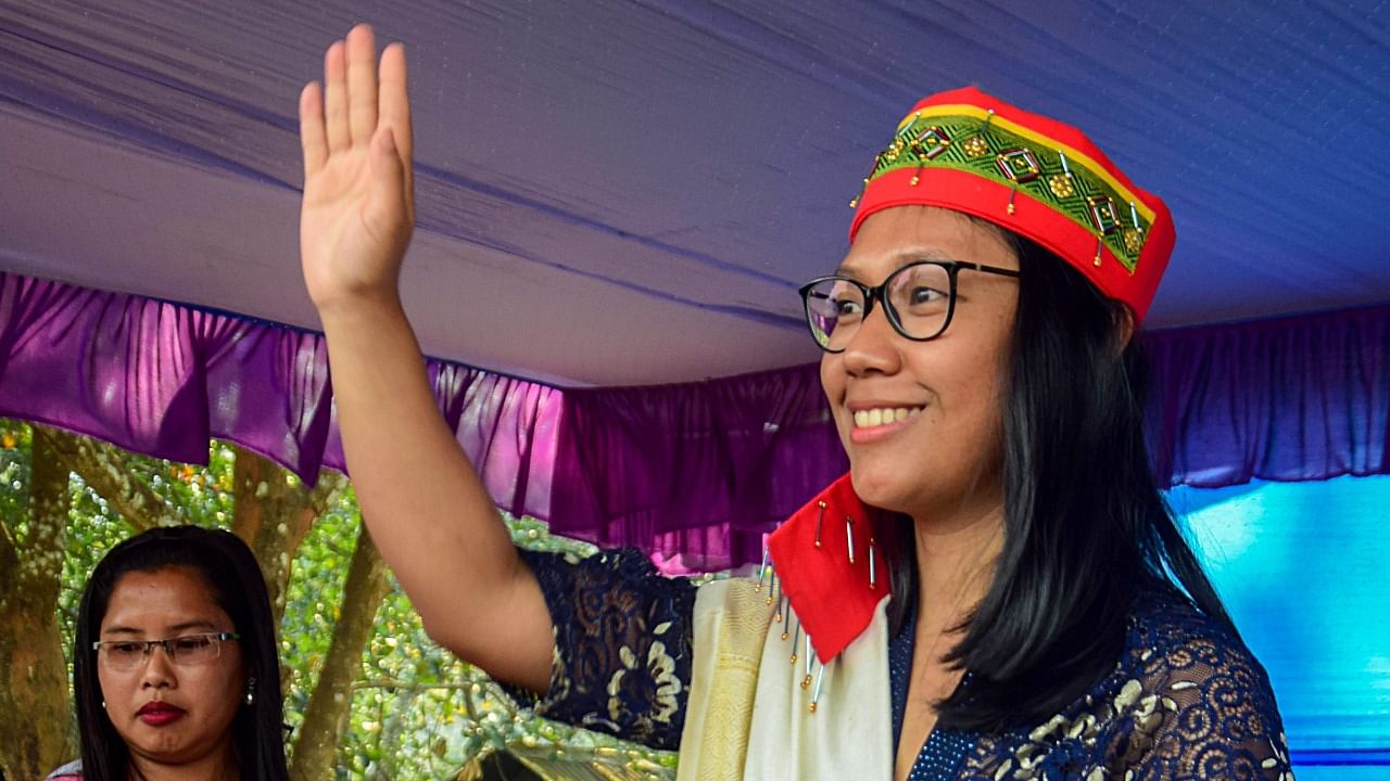National People's Party leader Agatha Sangma. Credit: PTI File Photo