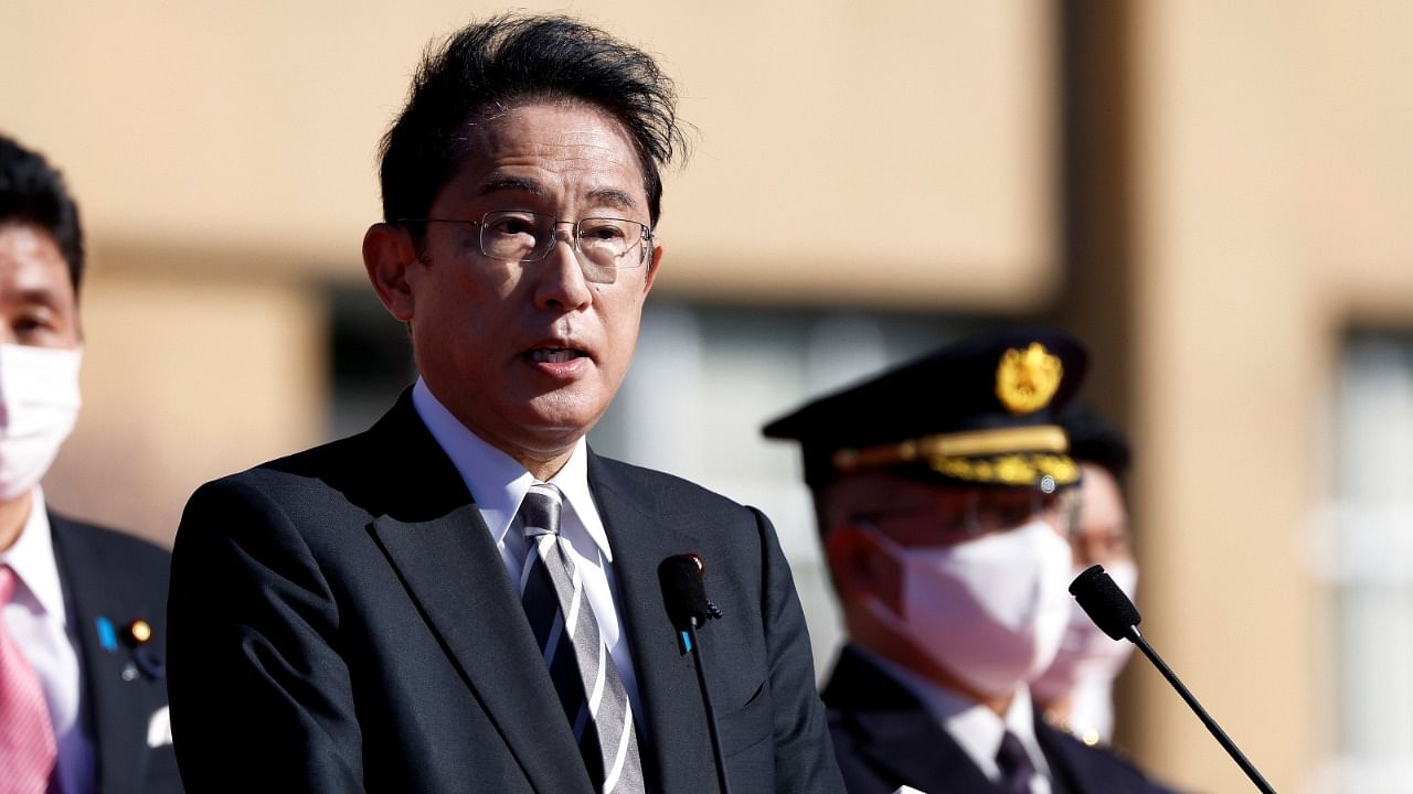 Japanese Prime Minister Fumio Kishida. Credit: Reuters Photo