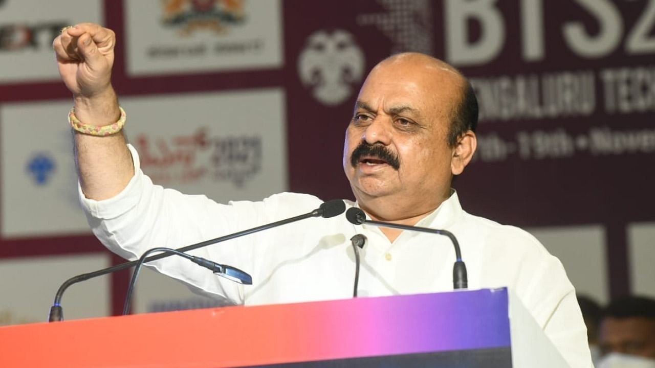 Karnataka Chief Minister Basavaraj Bommai. Credit: IANS Photo