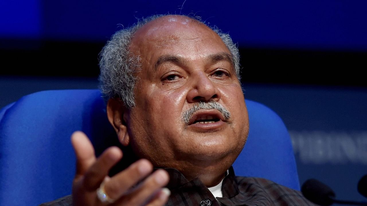 Agriculture Minister Narendra Singh Tomar. Credit: PTI File Photo