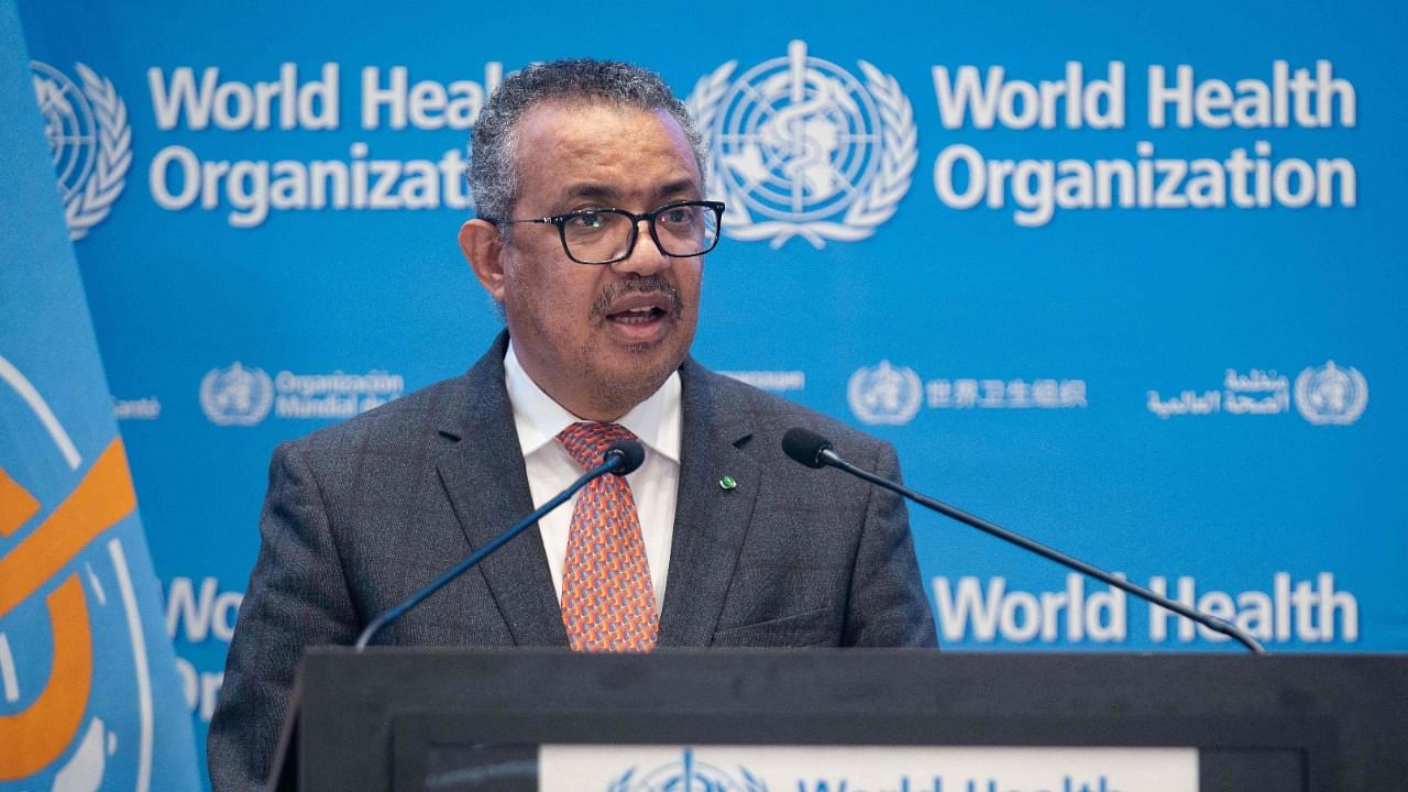 WHO Director-General Tedros Adhanom. Credit: AFP Photo