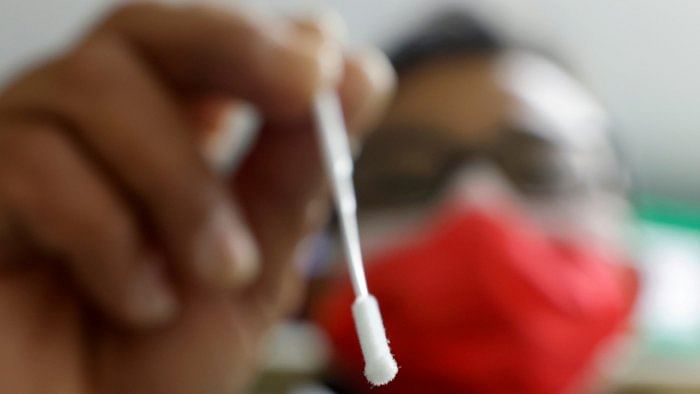 The WHO is concerned as the genetic profile of B.1.1.529 carries over 30 mutations in the spike protein, which makes up most of the vaccines. Credit: Reuters File Photo