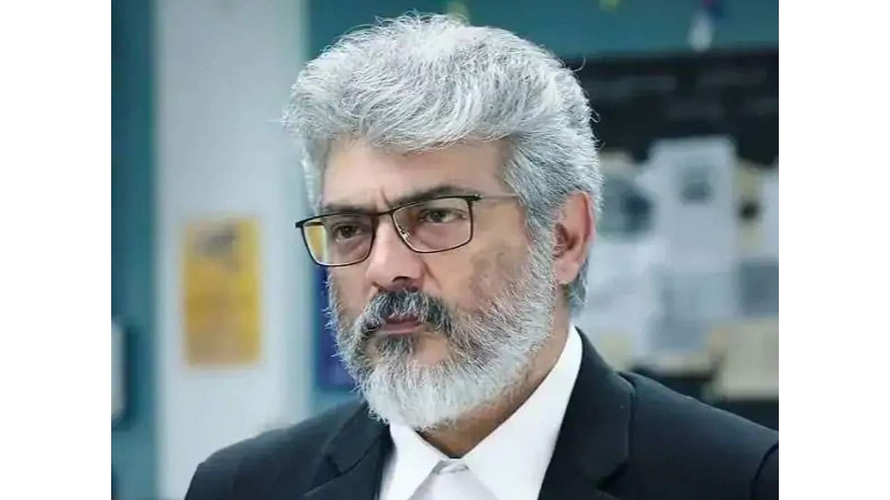 Ajith in 'Nerkonda Parvaai'. Credit: Special Arrangement