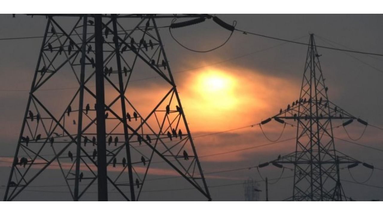 Power consumption witnessed 6.6 per cent year-on-year growth in May this year at 108.80 BU, despite a low base of 102.08 BU in the same month of 2020. Credit: AFP Photo