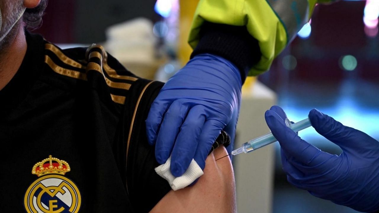 The EU's vaccination drive is very uneven across the 27-nation bloc. Credit: AFP File Photo